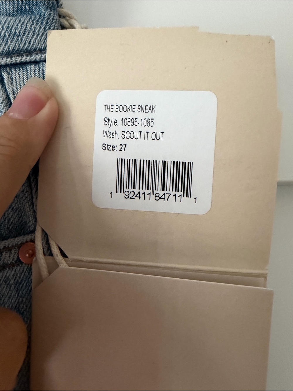 MOTHER Bookie Scout Patchwork Sticker Jeans - Picture 5 of 6